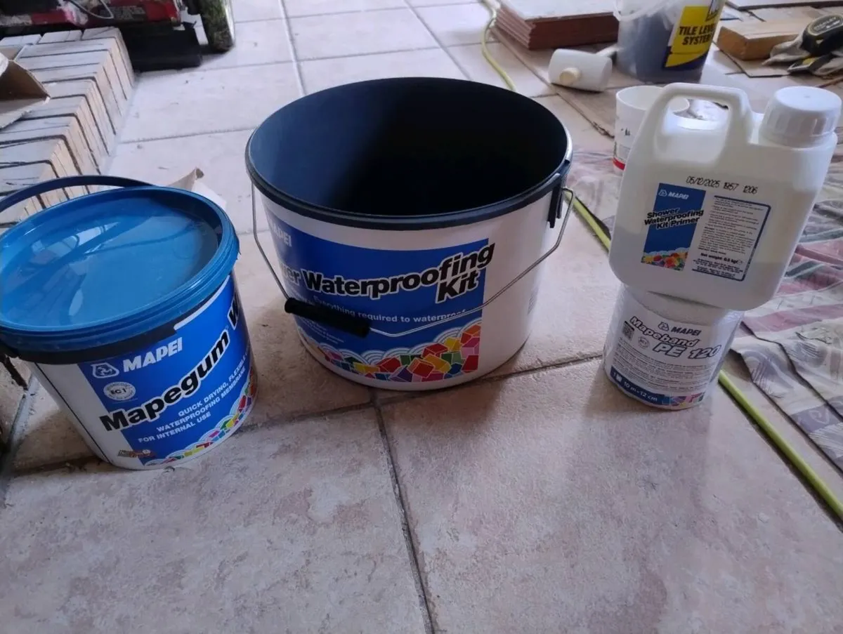 Mapei Shower Waterproofing / Tanking Kit - Image 2