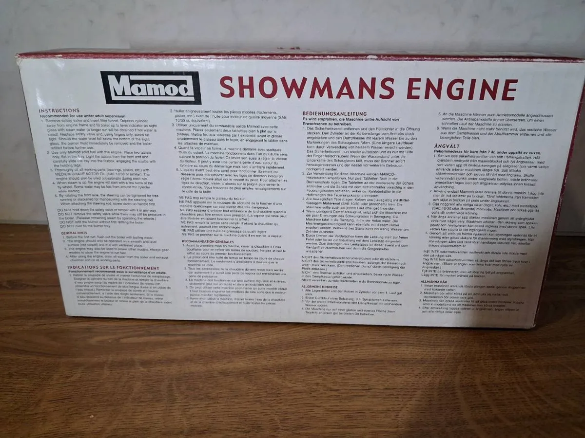 Mamod steam showmans engine - Image 1