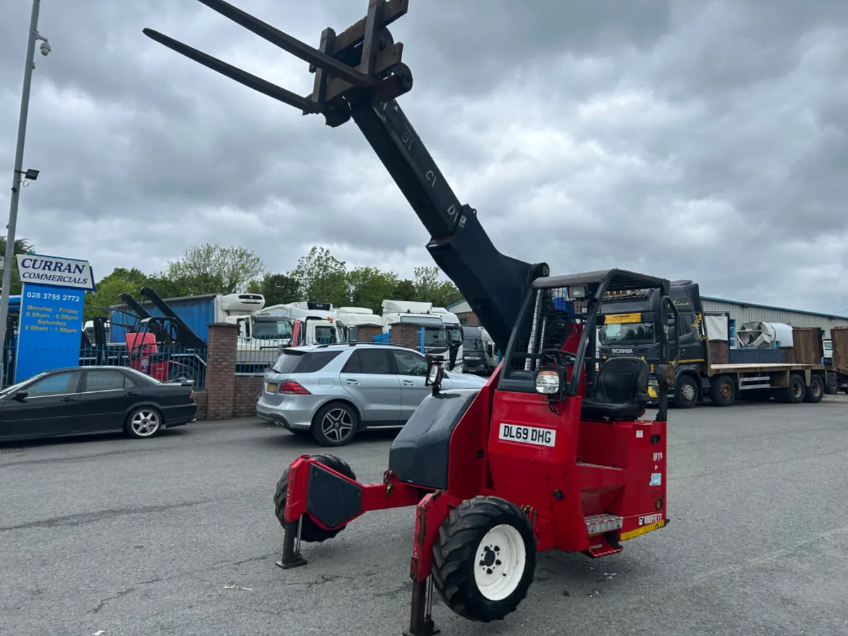 2019 Moffett mounty m10 telescopic fork lift - Image 1