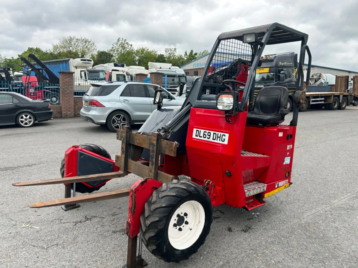 2019 Moffett mounty m10 telescopic fork lift - Image 2