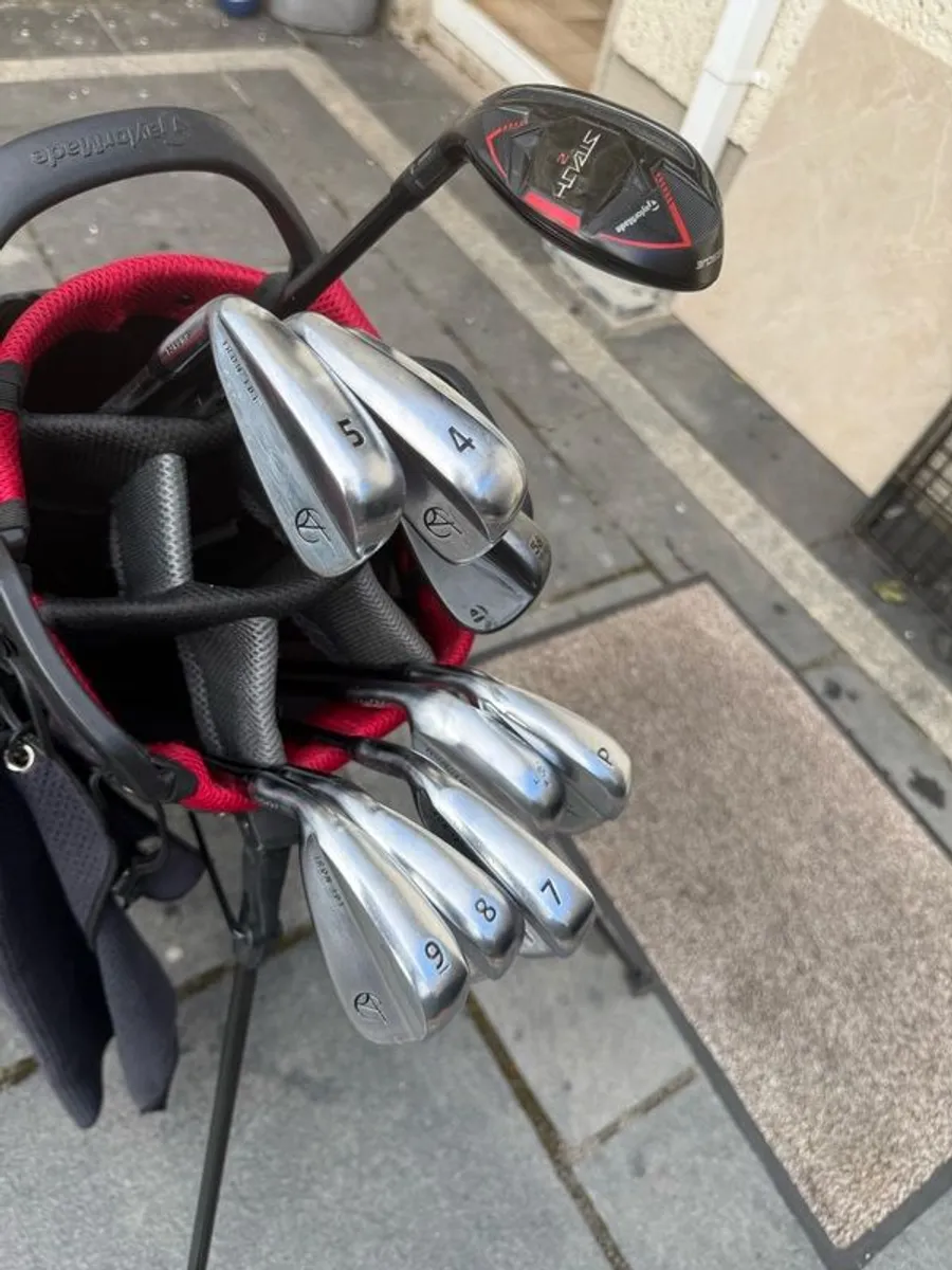 LEFT HANDED IRONS plus 2 wedges and 4 hybrid - Image 2