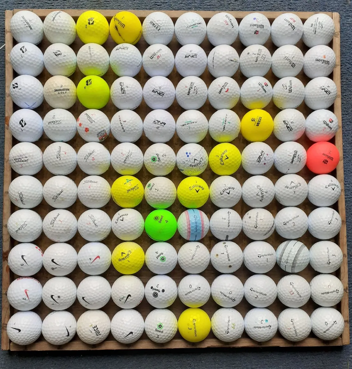 100 Grade A Top brand golf balls 60eu