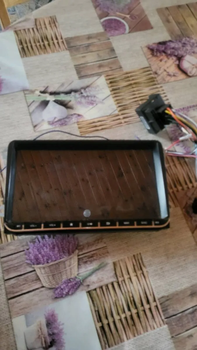 Android car play radio out of a mk5 golf