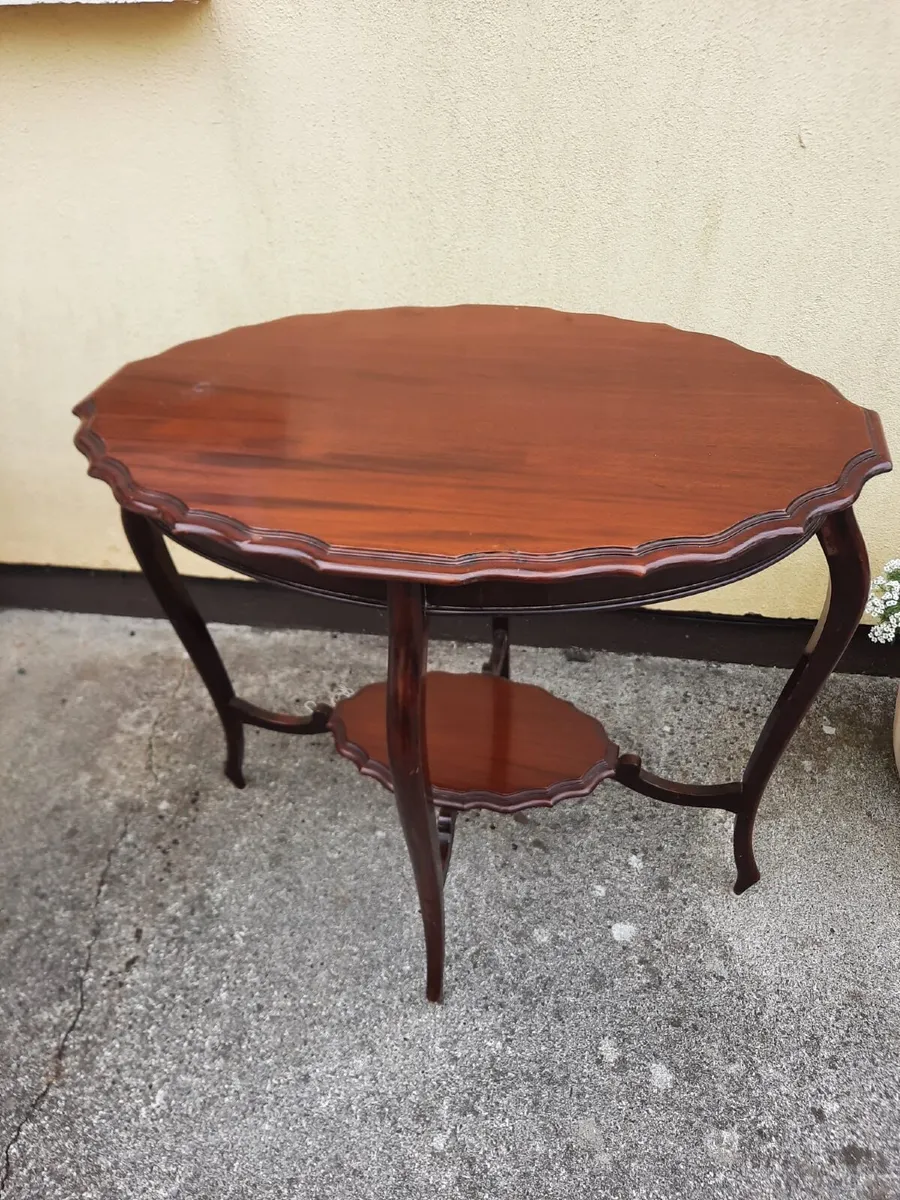 Antique window table - Image 3