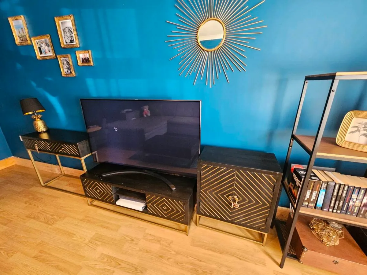 Solid mango wood leaving room furniture - Image 2