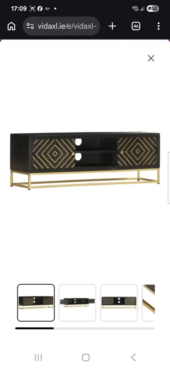 Solid mango wood leaving room furniture - Image 4