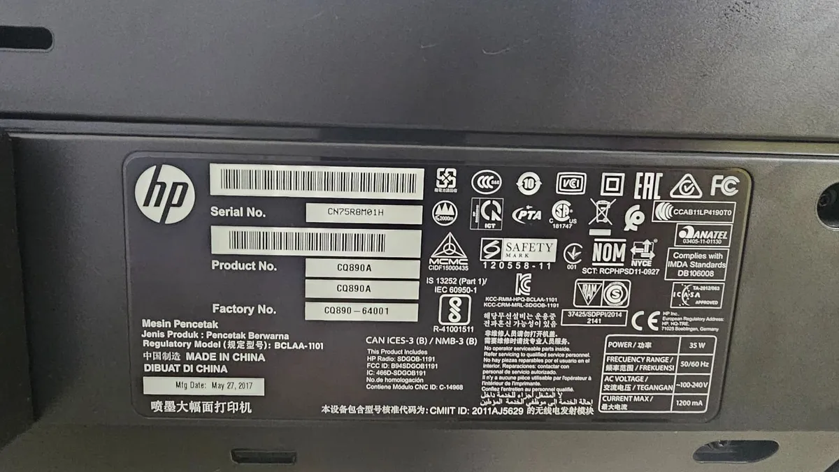 HP designJet T520 A1 Colour Plottor - Image 4