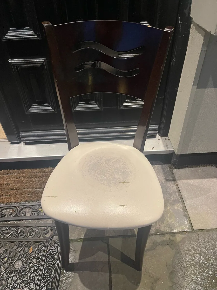 2 x Kitchen Dining Chairs Free To Take Away - Image 1