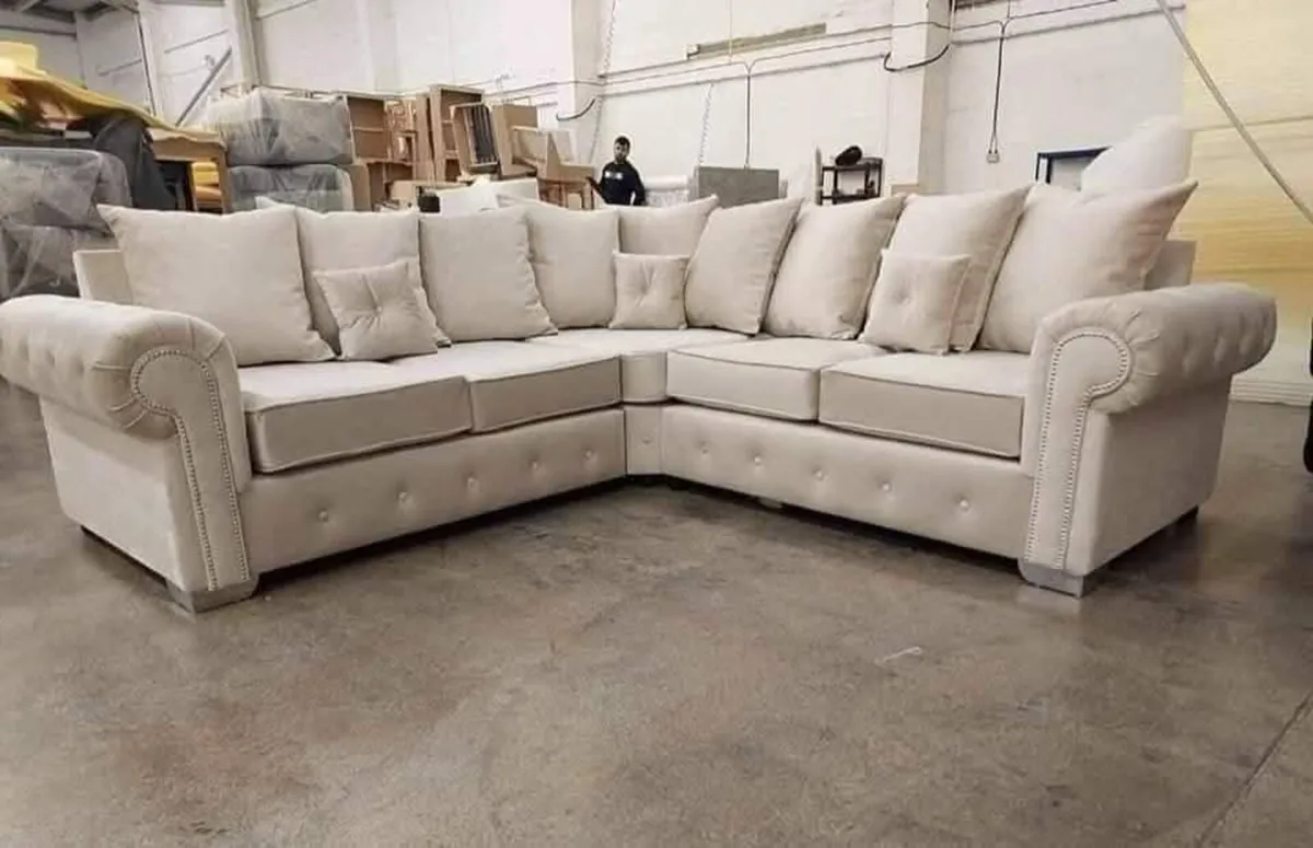 Olympia Chesterfield Scatter or Fullback Sofa - Image 1
