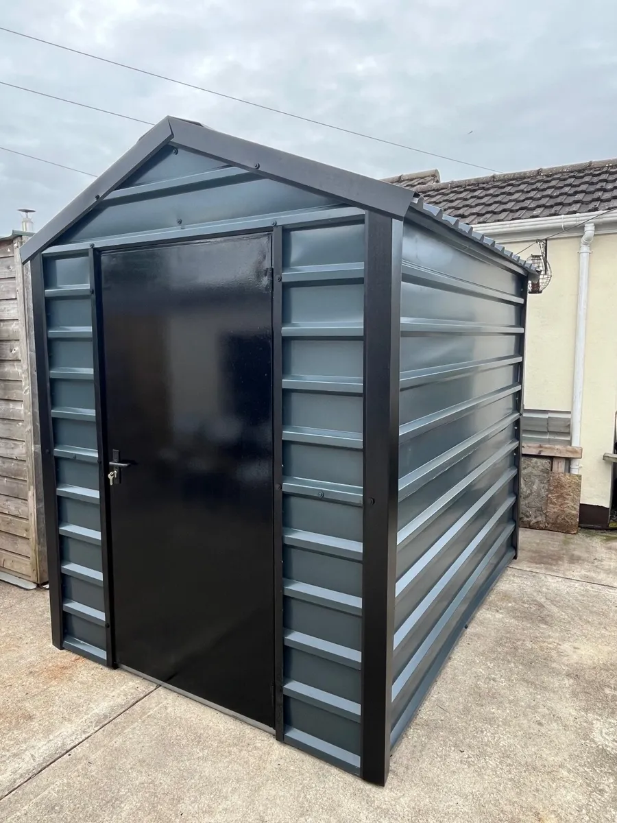 Steel garden shed - Image 1