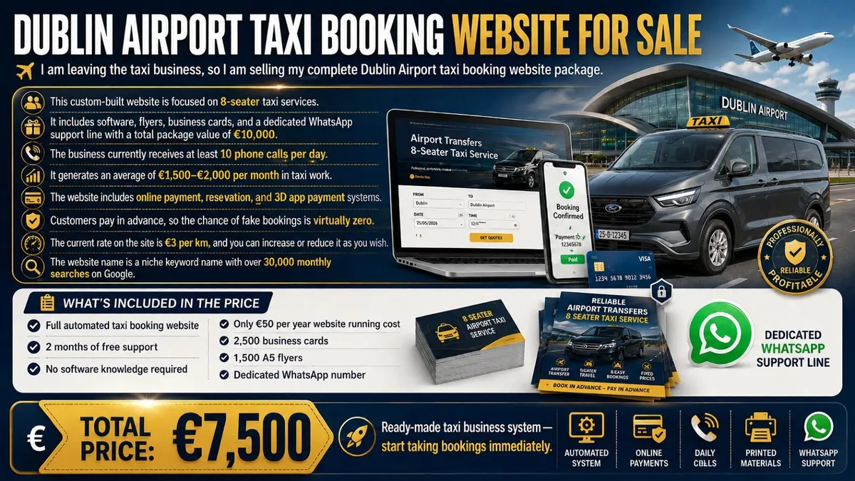 Taxi Booking Online System - Get your own software