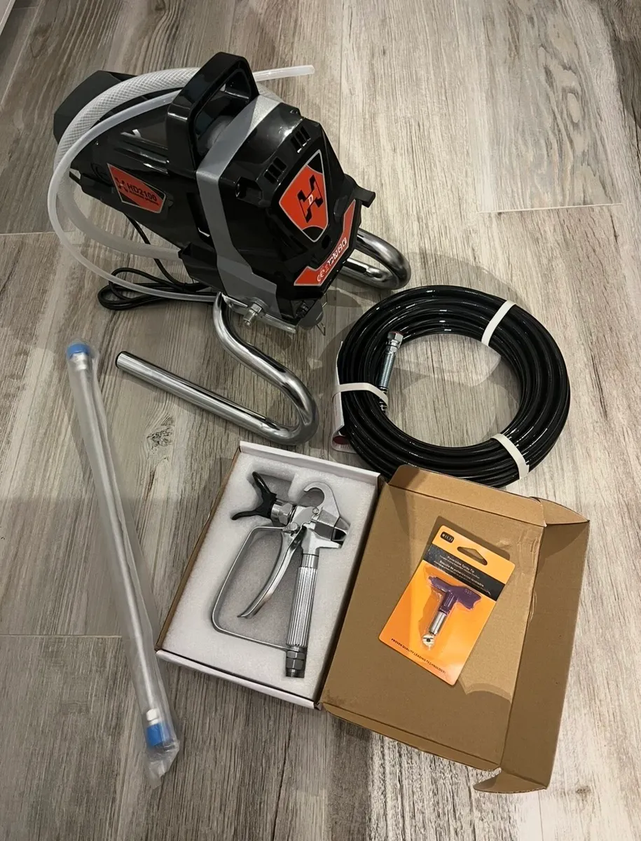 Airless paint sprayer, new
