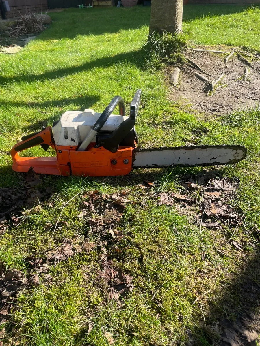 Chainsaw husqvarna 50 white cap - Image 2