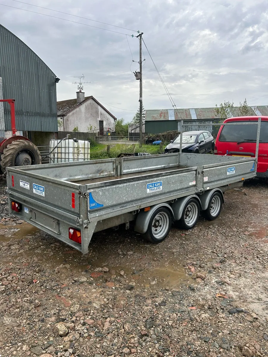 Dale kane 14 x 6’6 tri axle trailer - Image 2