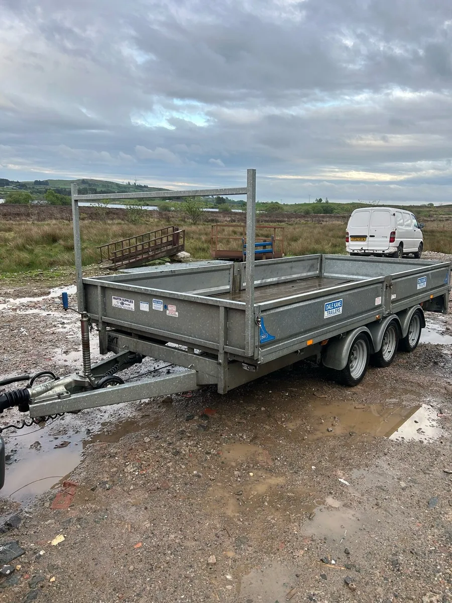 Dale kane 14 x 6’6 tri axle trailer - Image 3