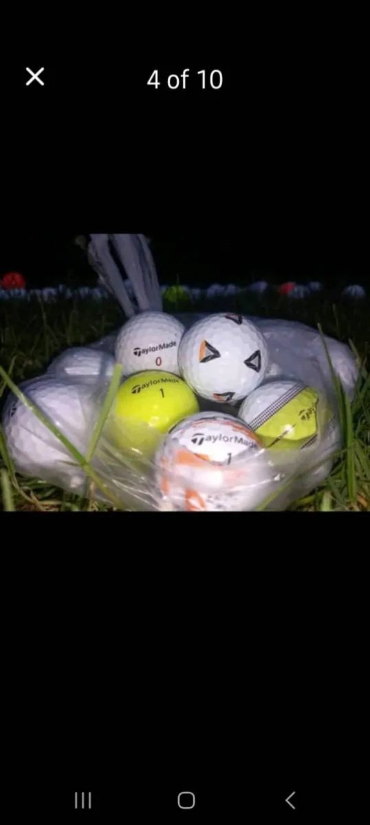 Gold ball Bundles ,bags of 12 popular brands - Image 4