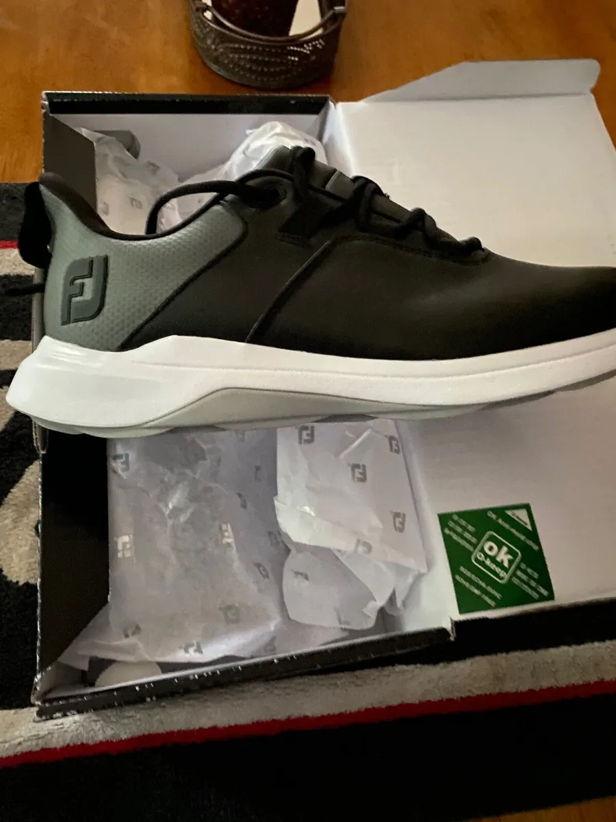 Foot-Joy Men’s ProLite Golf Shoes Size 8 UK NEW - Image 3