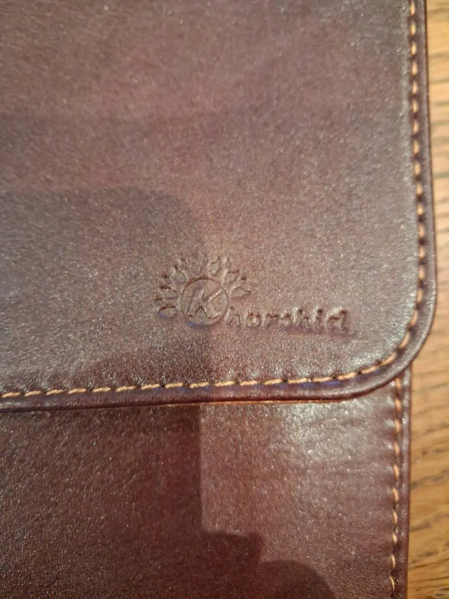 Briefcase KHORSHID Leather, brand new - Image 2