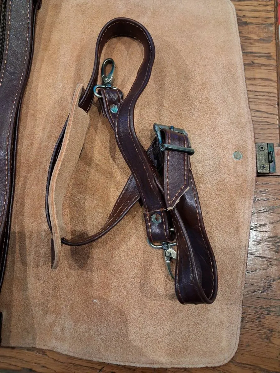 Briefcase KHORSHID Leather, brand new - Image 4