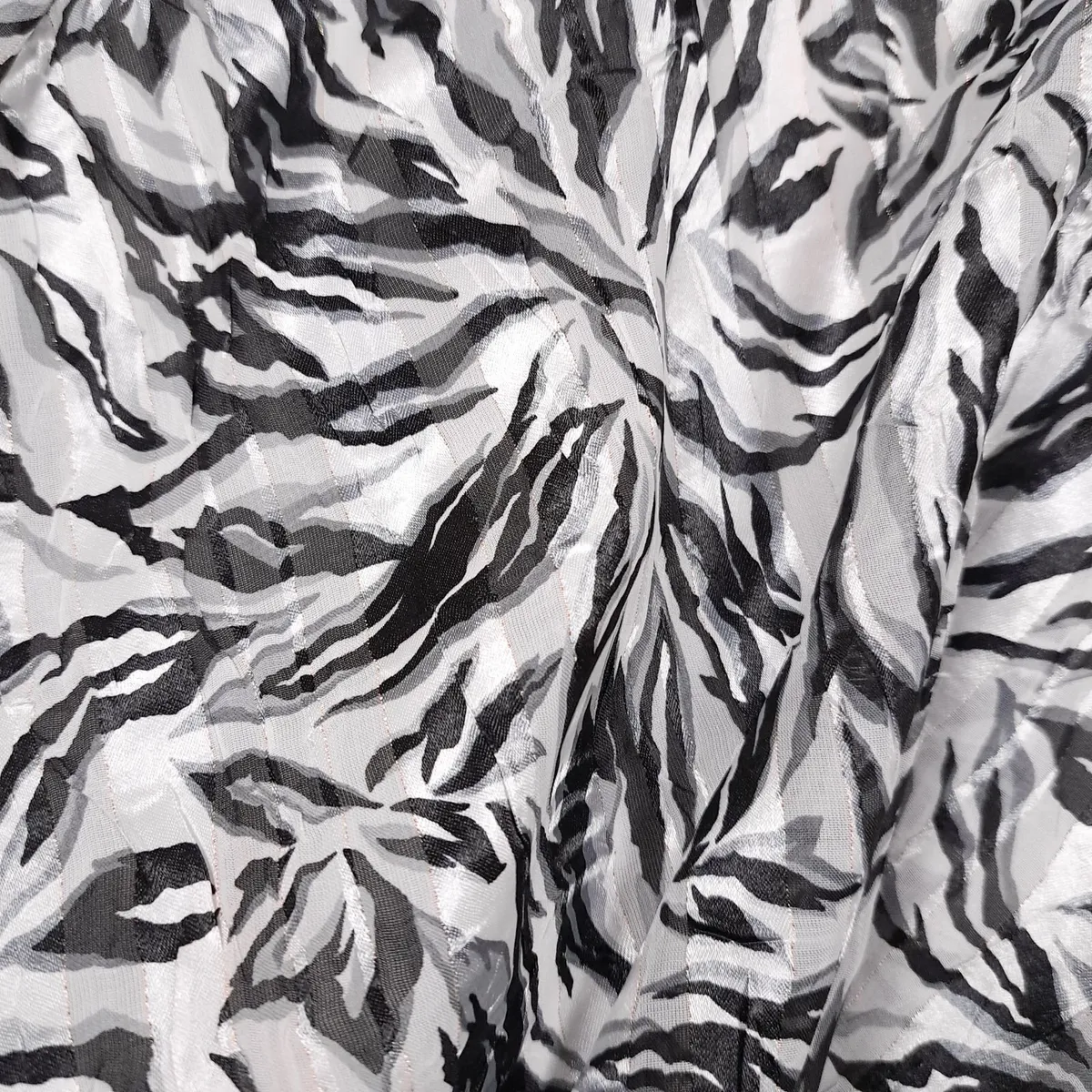 Roman Black White Metallic Midi Dress 16UK/44EU - Image 4