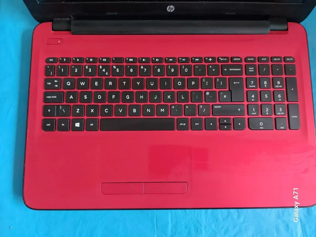 HP 15.6 Inch Laptop, Model 15-ba079sa, Red - Image 2
