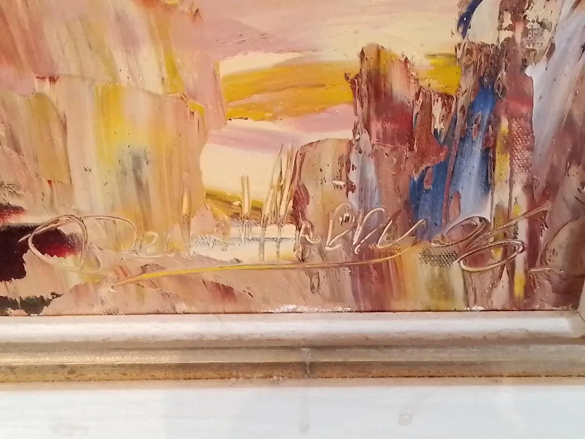 Declan Marry Silent Moments Large Oil Painting - Image 2