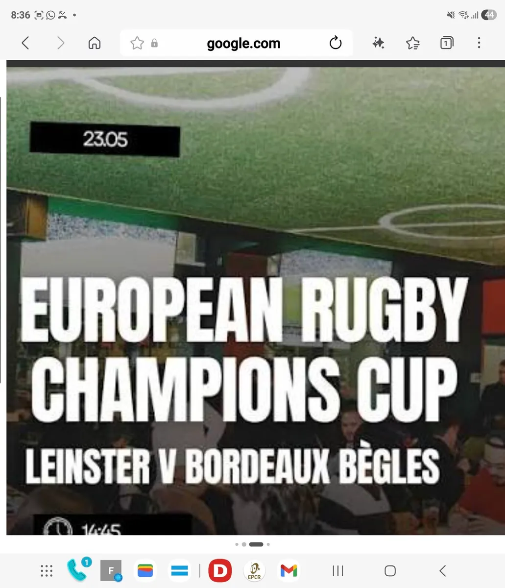 Champions Cup Final Tickets x 2 BILBAO REDUCED - Image 2
