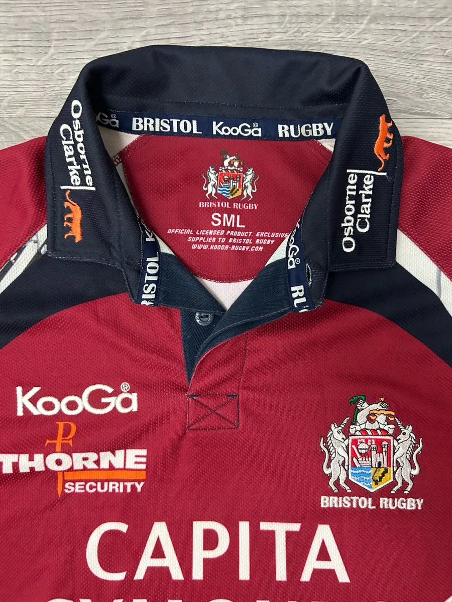 Vintage Kooga Bristol Rugby Jersey Shirt Mens S - Image 3