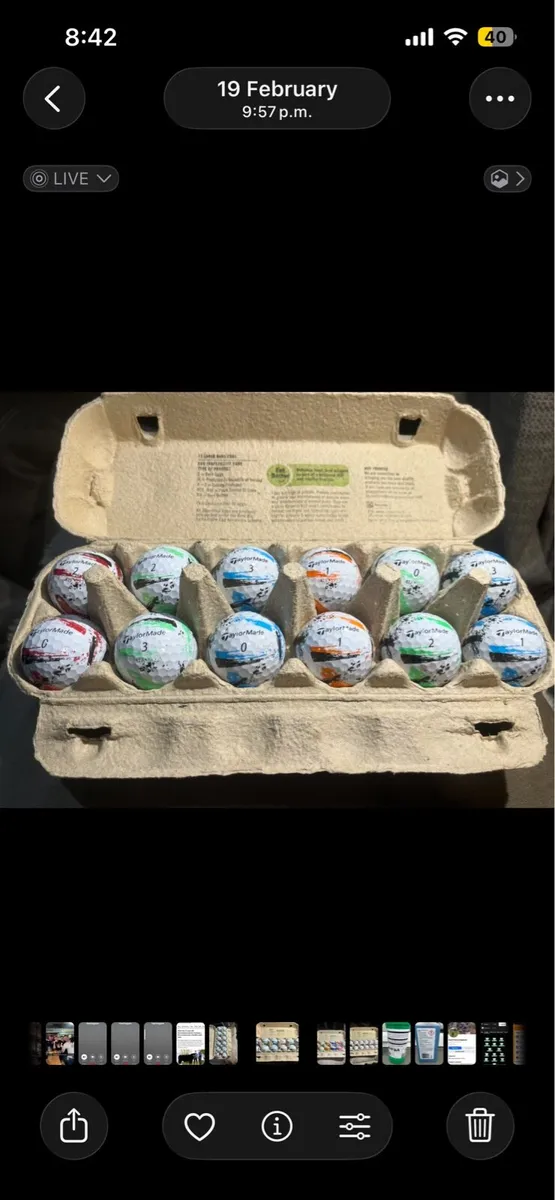 Premium Model Golf Balls - Image 1