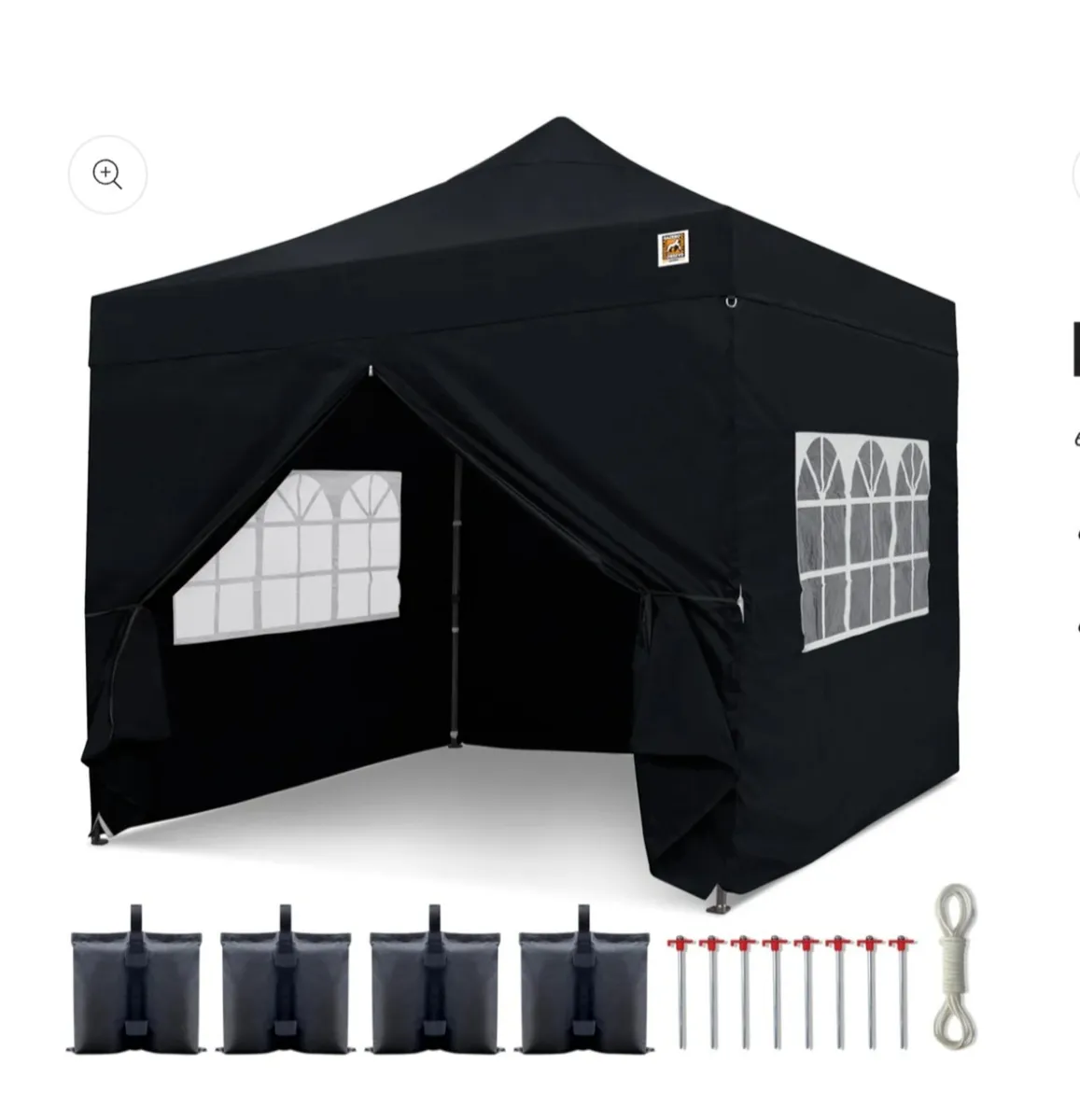 Gorilla Gazebo Pop Up 

3m x 3m

Heavy Duty Waterp - Image 1