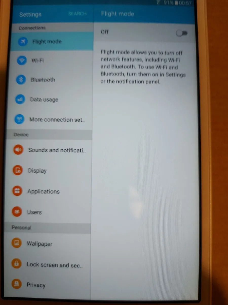 Samsung Galaxy Tab A Tablet, SM-T280 8 GB White - Image 3