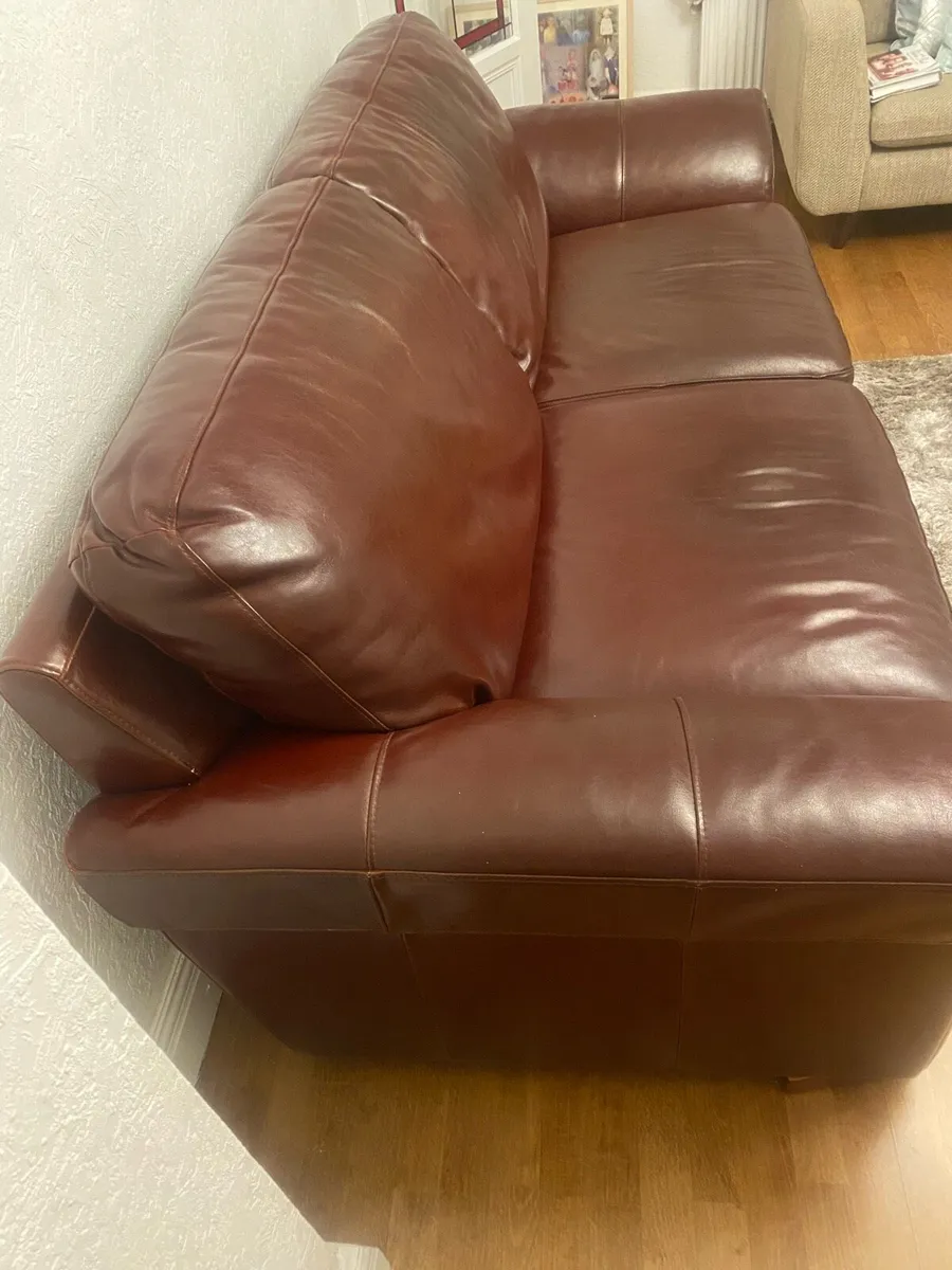 Genuine Leather Couch - Image 3
