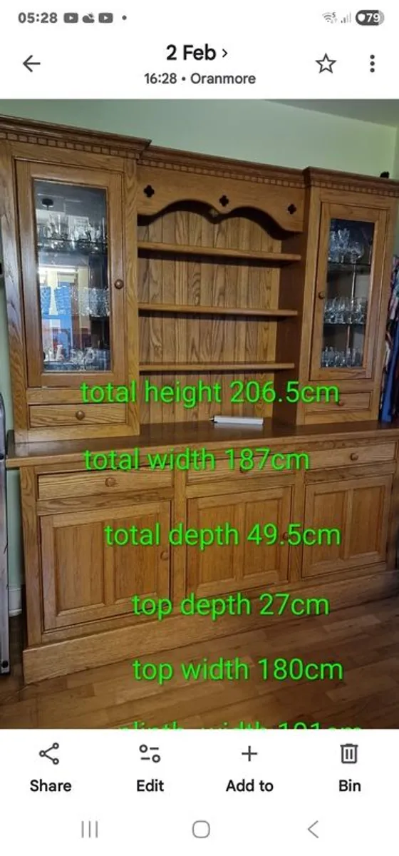 Oak Dresser - Image 1