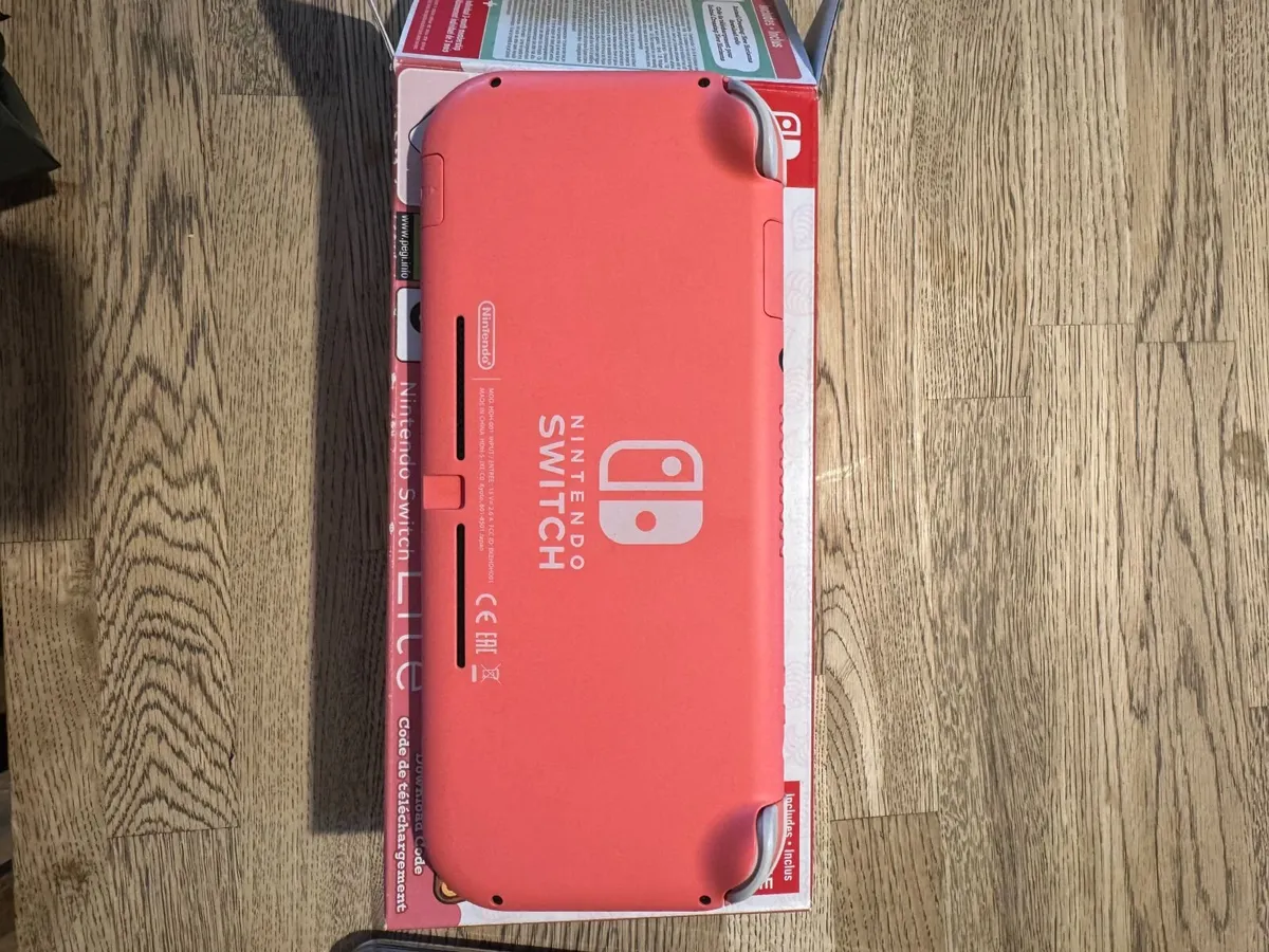 Nintendo Switch Lite in Coral - Image 2