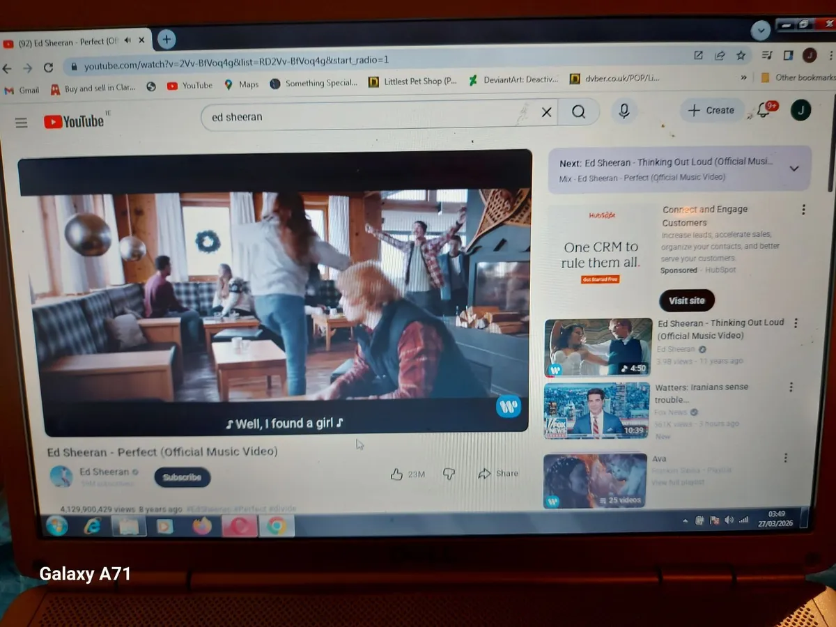 Dell Inspiron 1525 Laptop, Windows 7 Professional, - Image 2