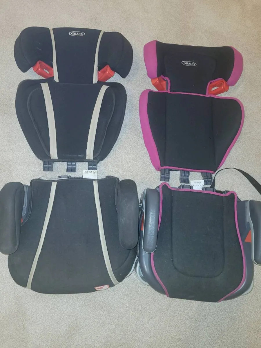 High back booster car seat - Image 3
