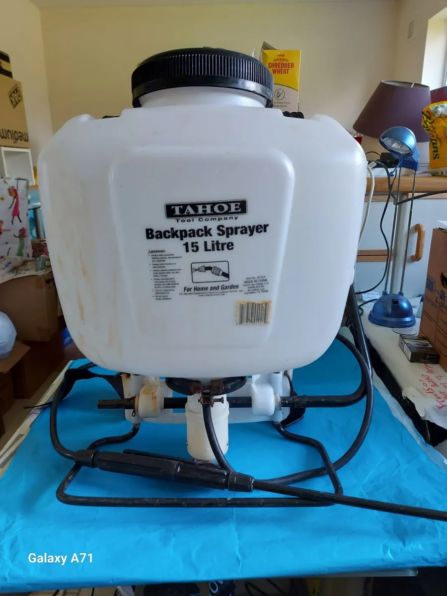 TAHOE 15 Litre Backpack Sprayer excellent conditio - Image 1