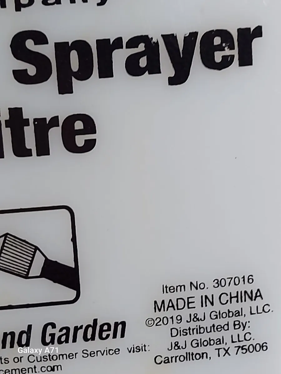 TAHOE 15 Litre Backpack Sprayer excellent conditio - Image 4