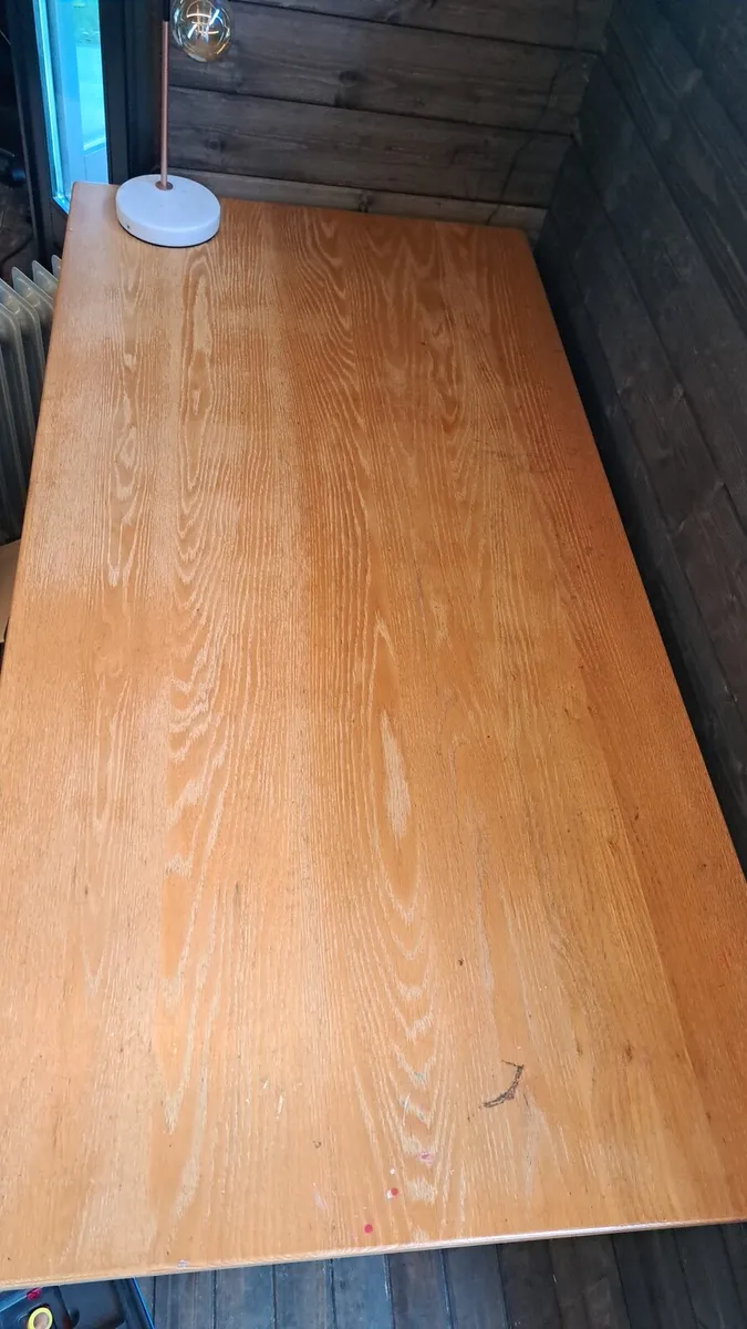 Kitchen Table & 8x Chairs - Image 2