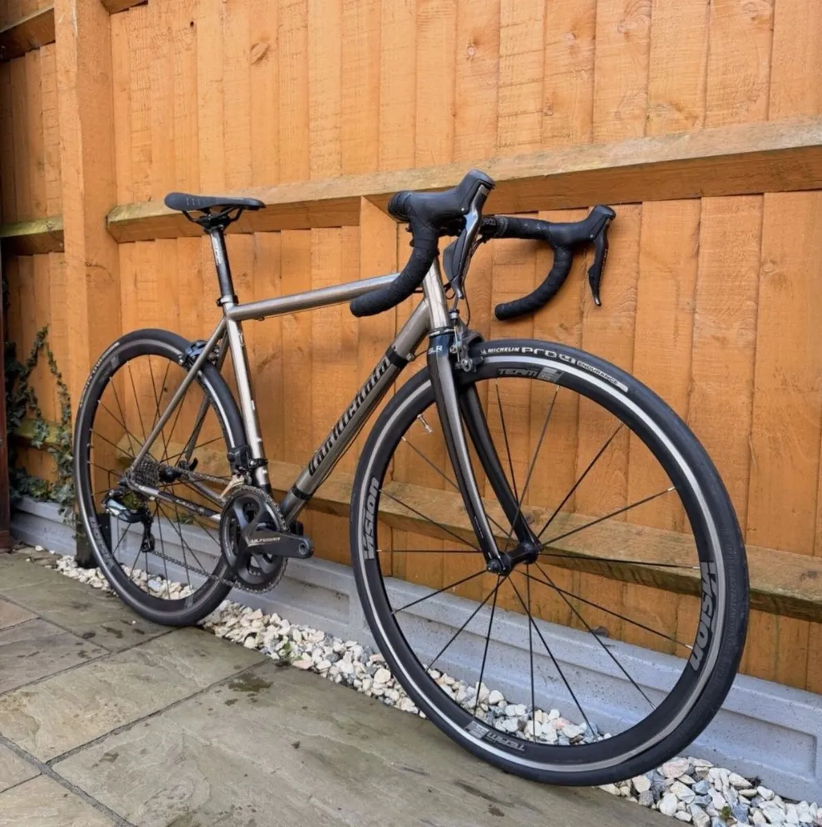 Van Nicholas Titanium Road Bike 52cm DI2 - Image 3