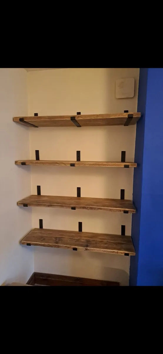 Reclaimed wood shelving for sale - Image 4