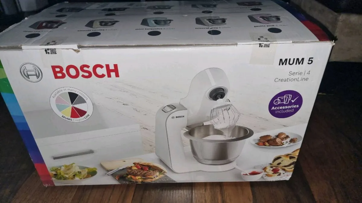 Bosch MUM 5 Serie 4 CreationLine Kitchen Machine - Image 1