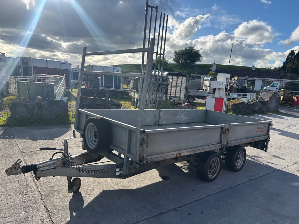 nugent 12ft dropside trailer - Image 2