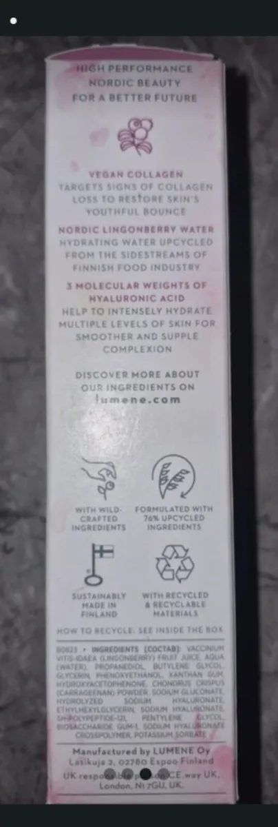 Lumene nordic bloom vegan  Collagen essence - Image 4