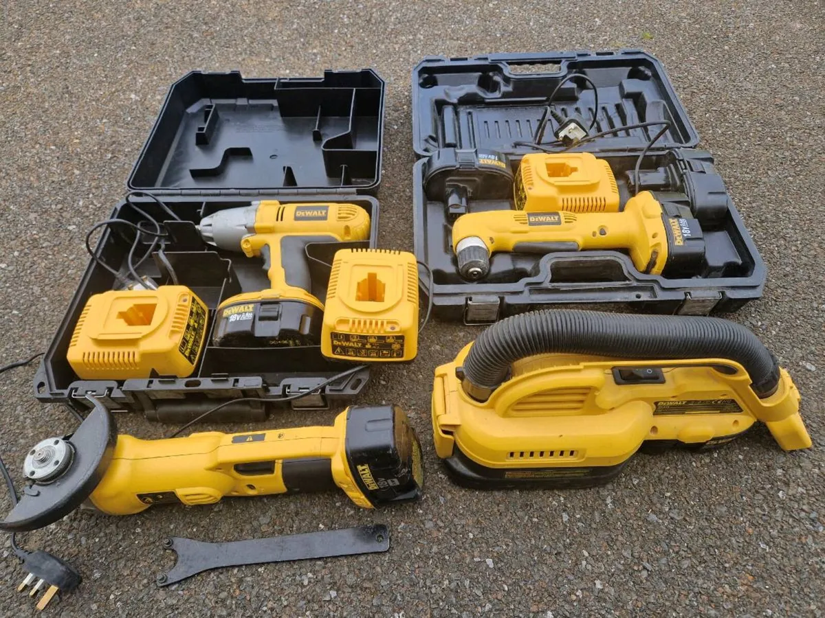 DeWALT 18V tools - Image 1