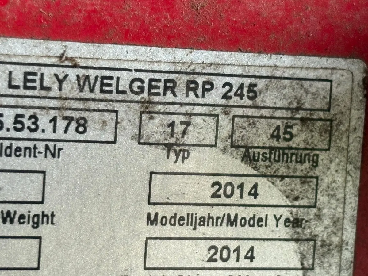 Lely Welger RP 245 Profi Baler - Image 4