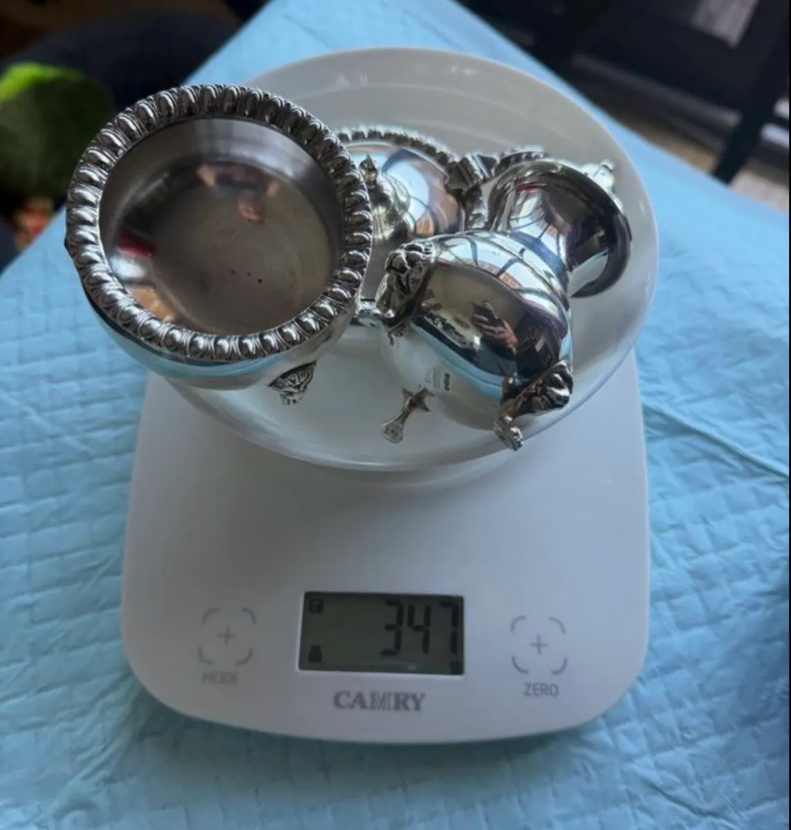 Sterling Silver 925 Condiments set (347 grams) - Image 1