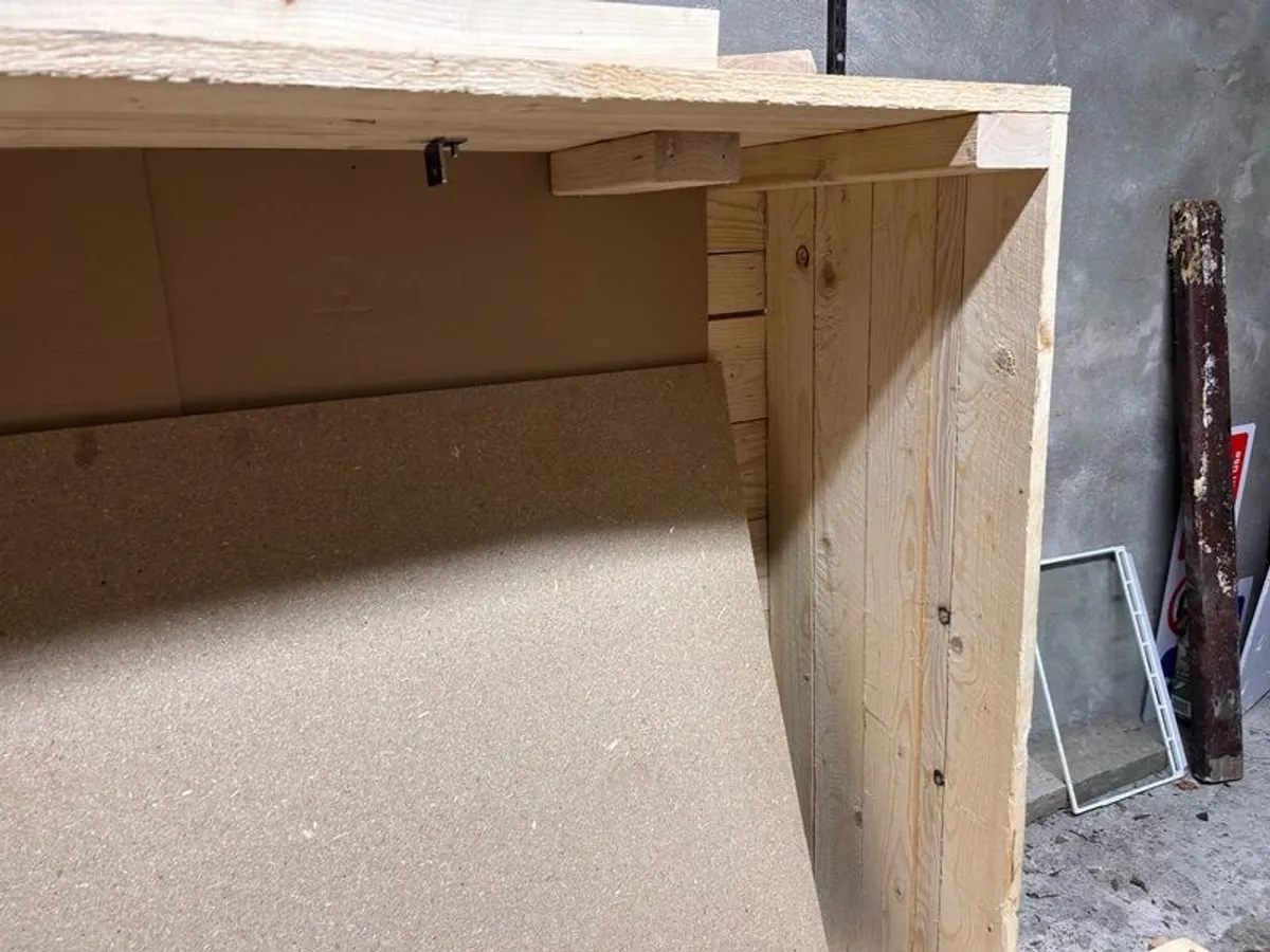 Large Wooden Cargo Box - Image 2