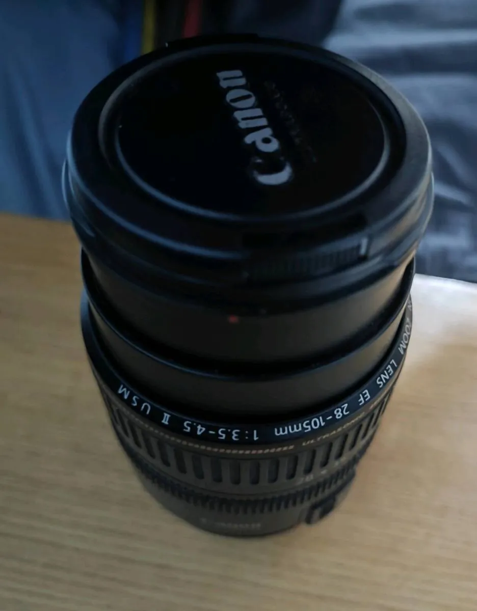 CANON LENSES (2) + ACCESSORIES - Image 4