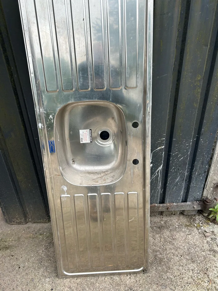 Stainless steel sink top - Image 1